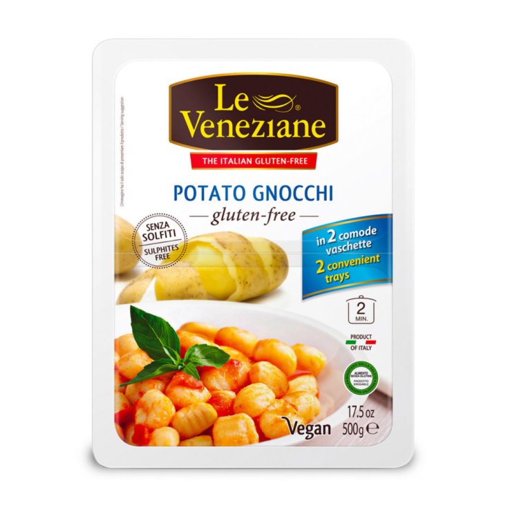 Le Veneziane Patata Gnocchi Pasta Sin Gluten 500g