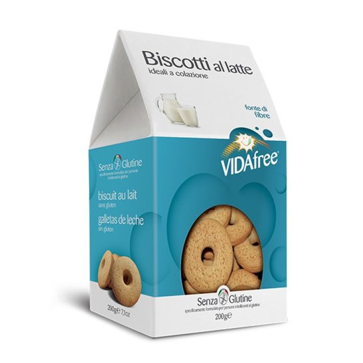 Vidafree Galletas de Leche Sin Gluten 200g