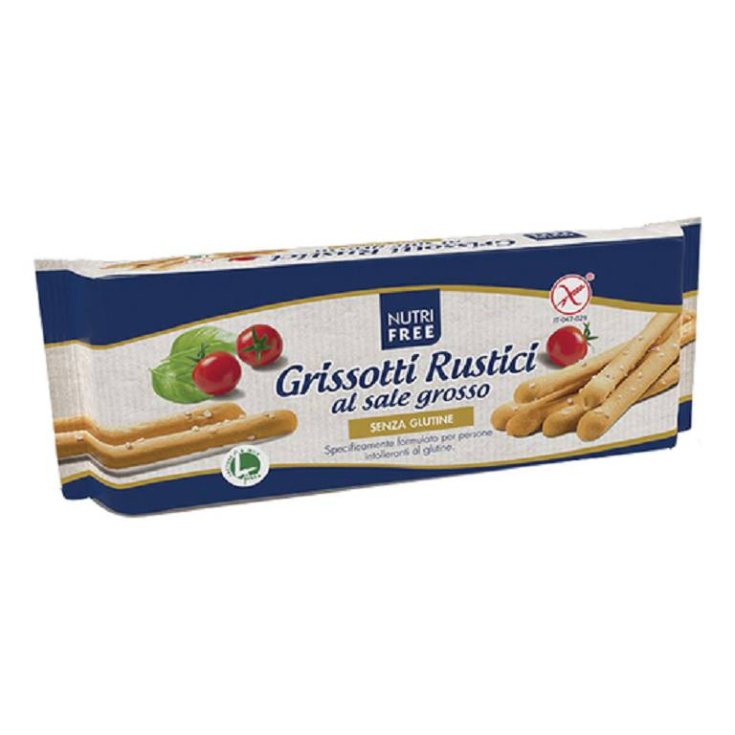 NutriFree Grissotti Rústicos Con Sal Gruesa Sin Gluten 100g