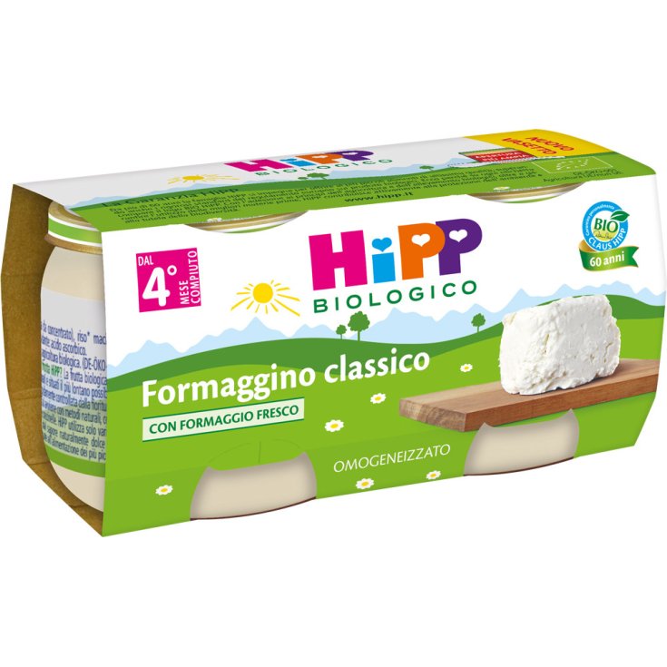 Queso orgánico HiPP Classic 2x80g