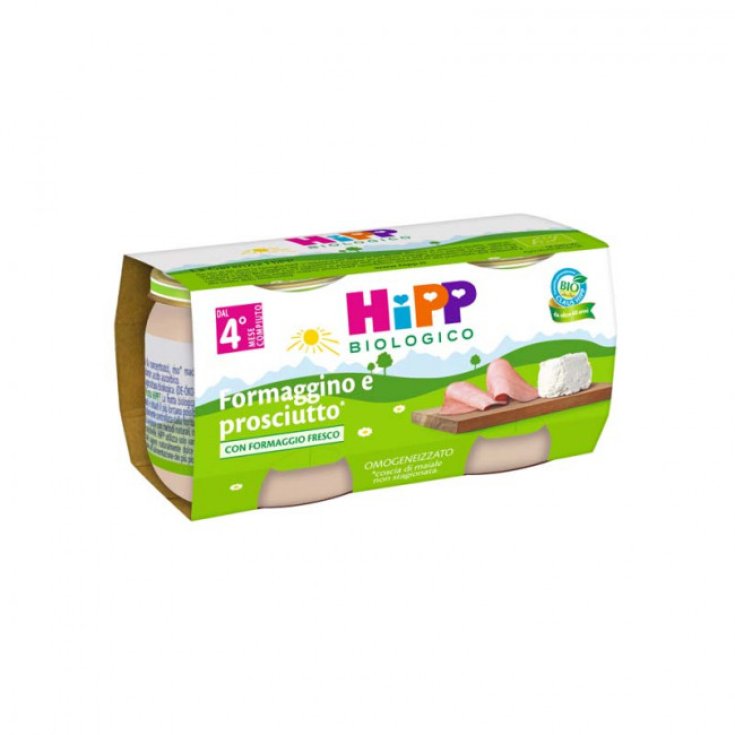 Queso y Jamón Ecológico HiPP 2x80g