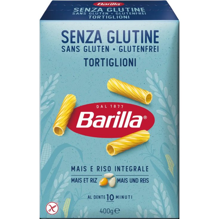 Barilla Tortiglioni Pasta Sin Gluten 400g