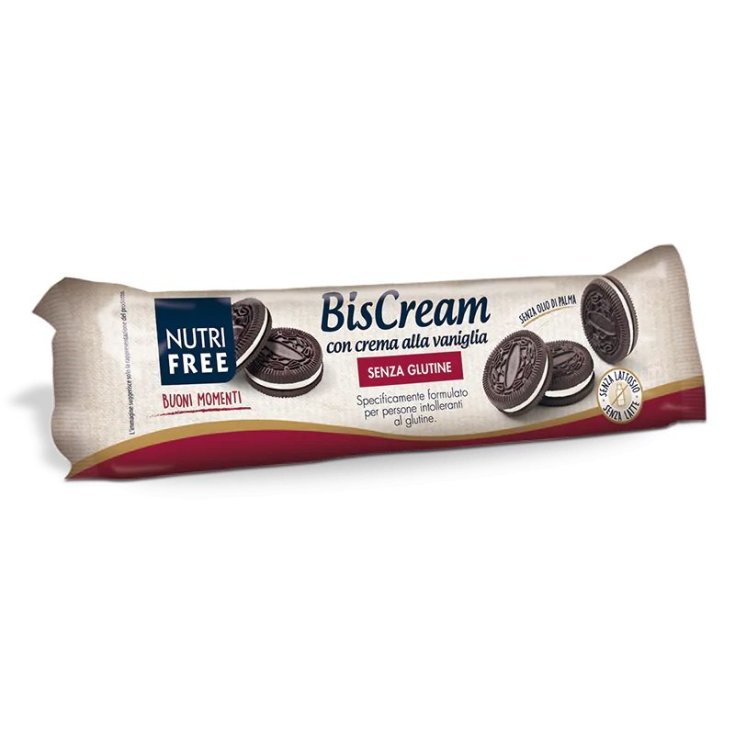 NutriFree Biscream Galletas Con Crema De Vainilla Sin Gluten 125g