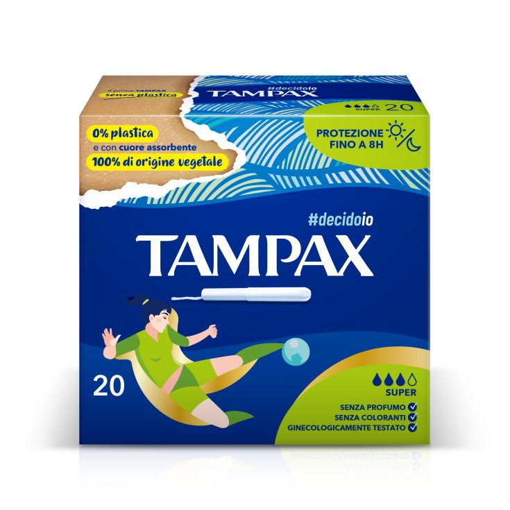 Absorbentes internos Tampax Blue Box Super 20