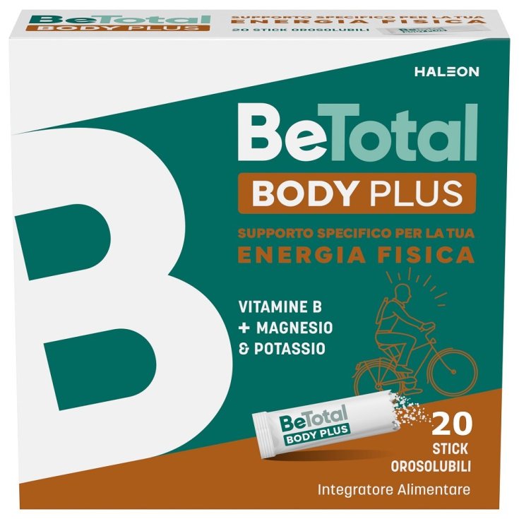 Be-Total Body Plus Sabor Cítricos Complemento Alimenticio 20 Sobres Orosolubles