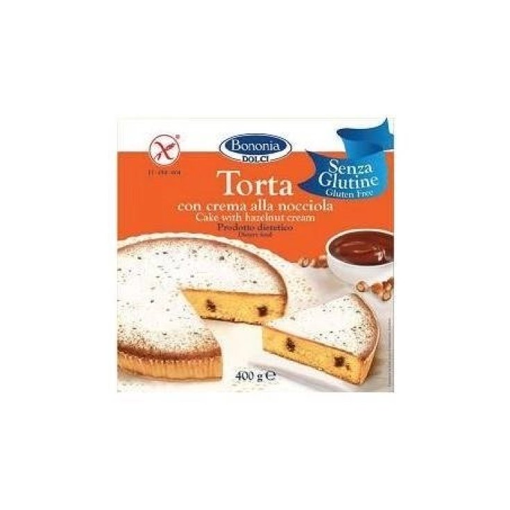 Tarta Bononia Con Crema De Avellanas Sin Gluten 400g