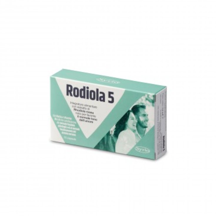 Syrio Rodiola 5 Complemento Alimenticio 15 Comprimidos