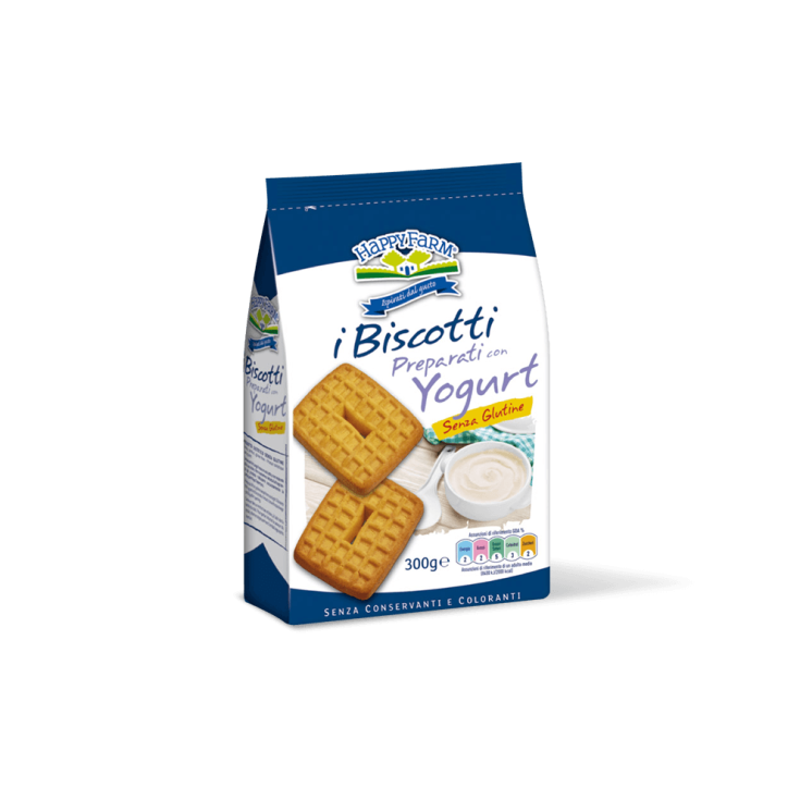 Galletas Happy Farm Preparadas Con Yogurt Sin Gluten 300g