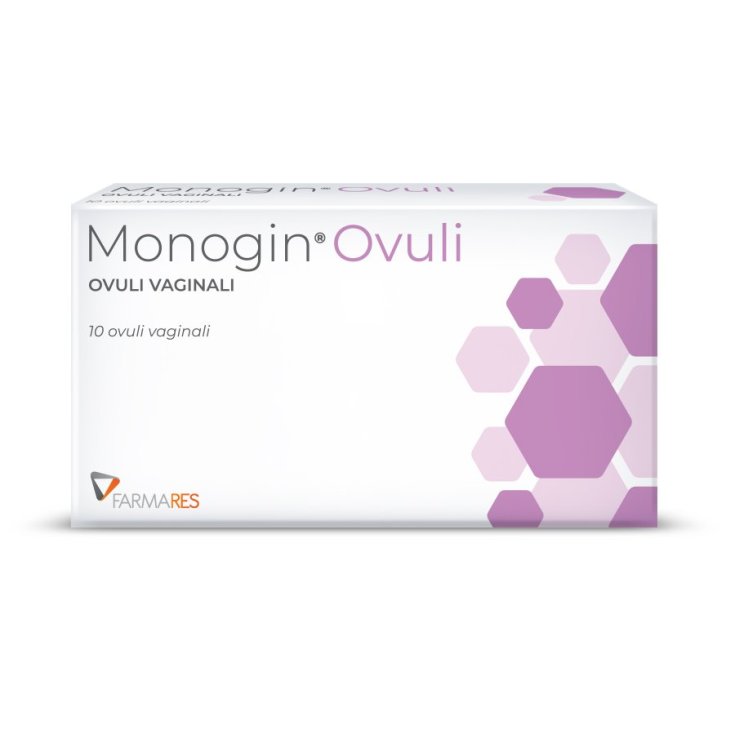 Monogin Ovules Medical Device 10 óvulos vaginales