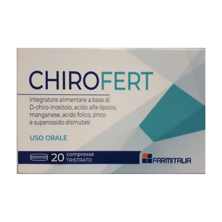 ChiroFERT Farmitalia 20 Comprimidos