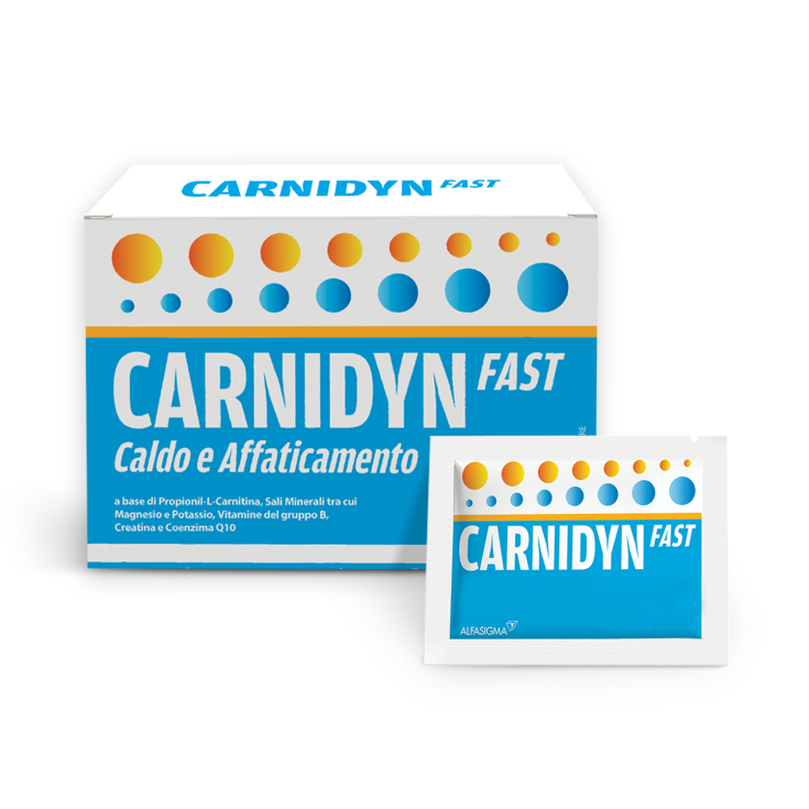 Carnidyn Fast Alfasigma 20 Sobres Naranja