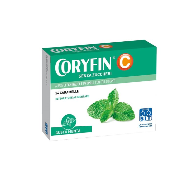 Coryfin Con Vitamina C Tabletas De Mentol Sin Azúcar 48g