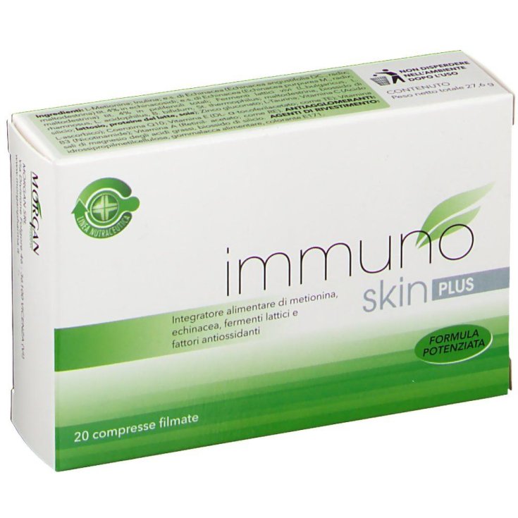 Inmuno Skin Plus Morgan Pharma 20 Comprimidos