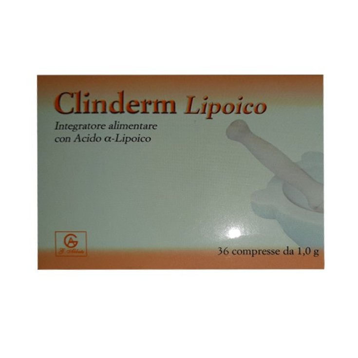 Abbate Gualtiero Clinderm Lipoico 36 Comprimidos
