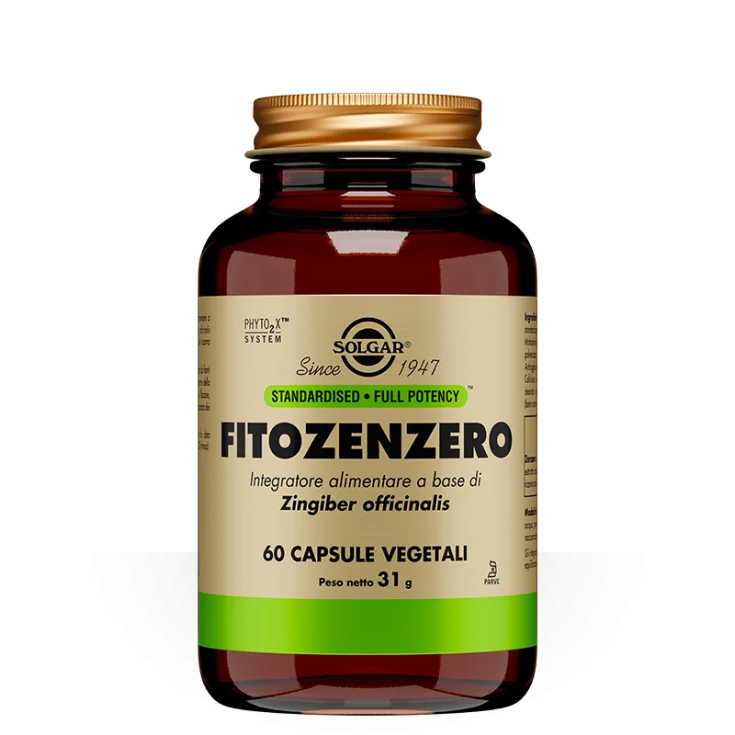 Solgar Phytozinger 60 Cápsulas Vegetarianas