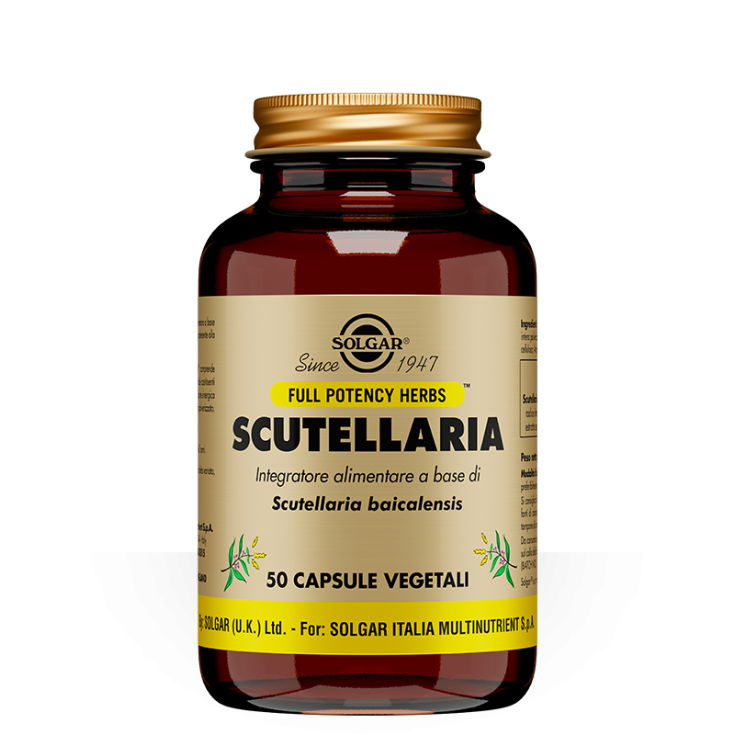 Scutellaria Solgar 50 Cápsulas Vegetarianas