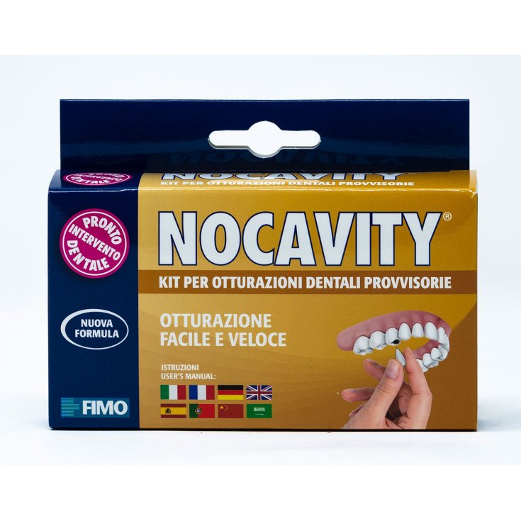 Kit Nocavity Empastes Dentales Temporales Fimo Kit