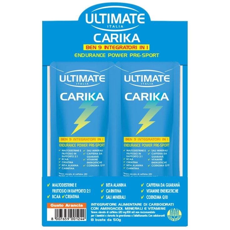 SUBIR Naranja Ultimate Italia 8 Bolsas de 50gr