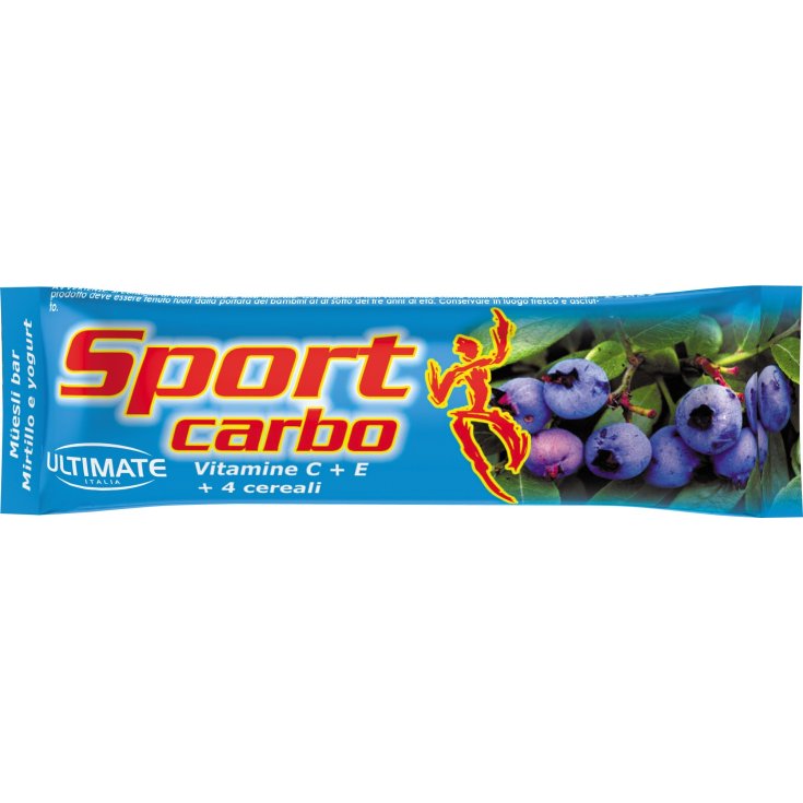 Ultimate Sport Carbo Muesli Bar Arándano y Yogurt 25g