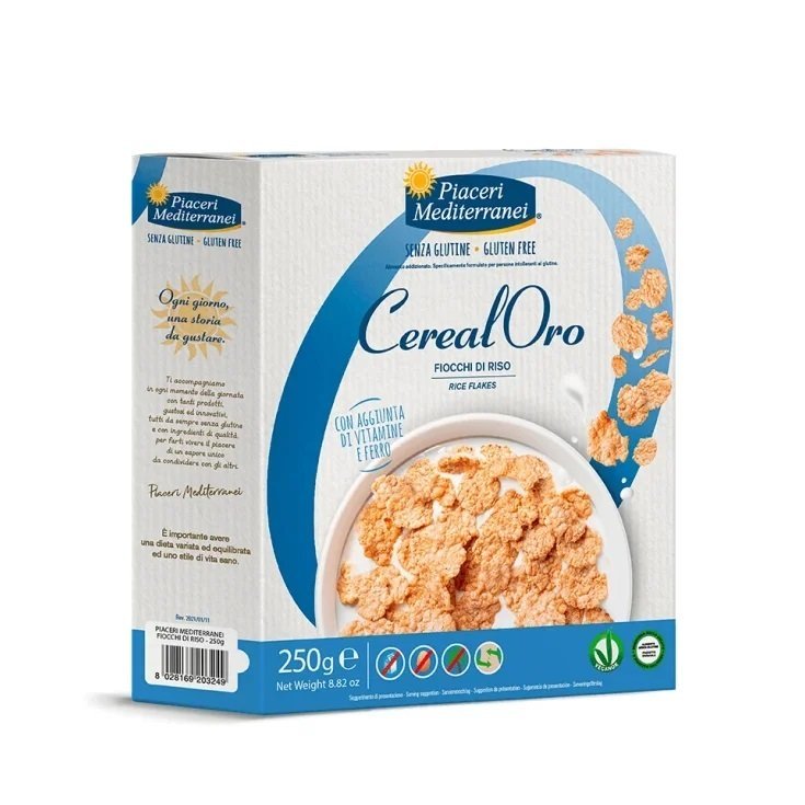 Piaceri Mediterranei CerealOro Copos De Arroz Sin Gluten 250g