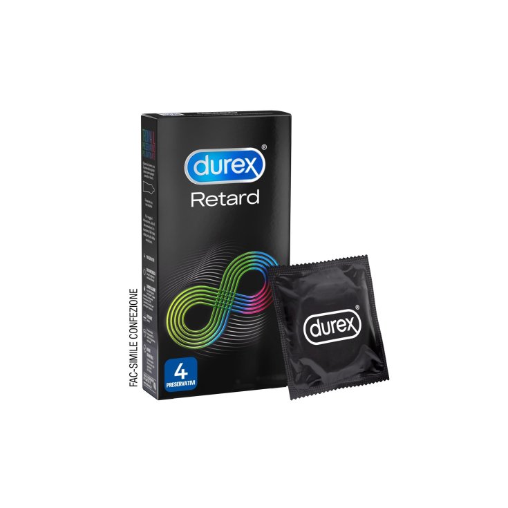 Durex Retard 4 Preservativos