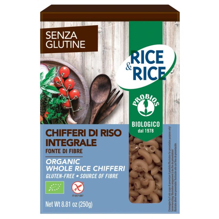 Rice & Rice Arroz Integral Especialidad Chifferi Probios 250g