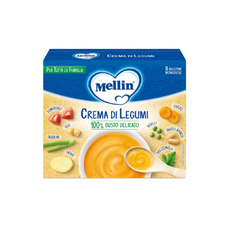 Mellin Legumbres Crema 8 Sobres Monodosis