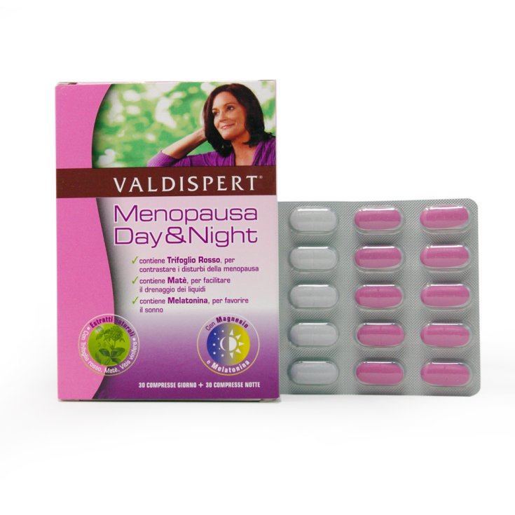Valdispert Menopause Day & Night Complemento Alimenticio 30 + 30 Comprimidos