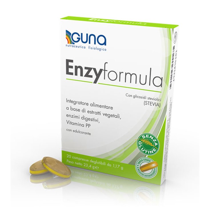 Enzyformula Guna 20 Comprimidos