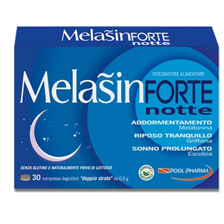 Melasin Forte Noche Piscina Pharma 30 Comprimidos