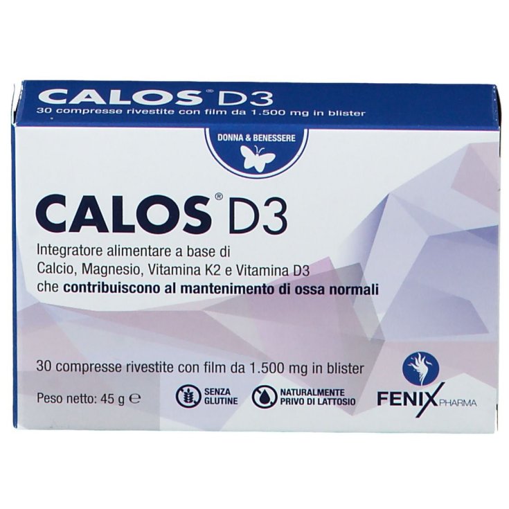 Calos D3 30 Comprimidos