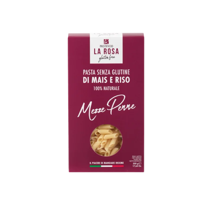 Pastificio La Rosa Mezze Penne Sin Gluten 500g