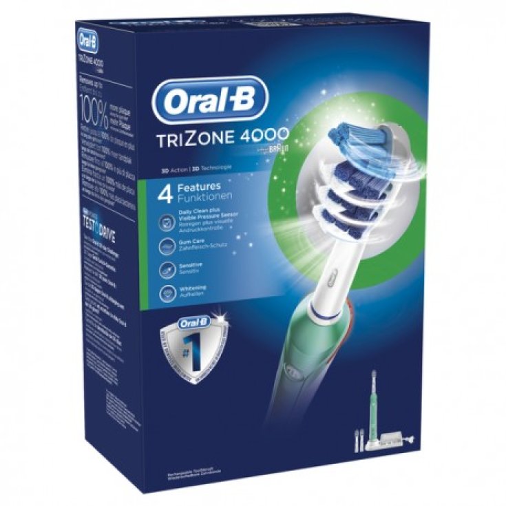 Cepillo de dientes eléctrico recargable Oral-B® TriZone 4000