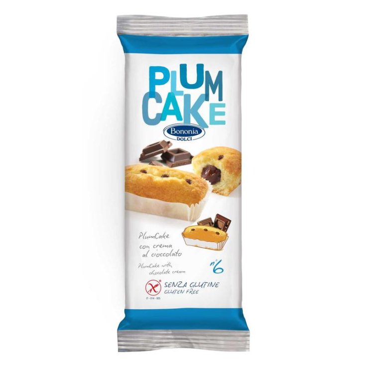 Bononia Plum Cake Con Crema De Chocolate Sin Gluten 270g 6 Piezas