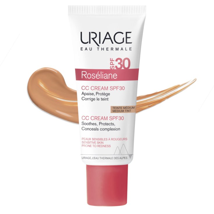 Roséliane Cc Cream Spf 30 Tinte Medio Uriage 40ml