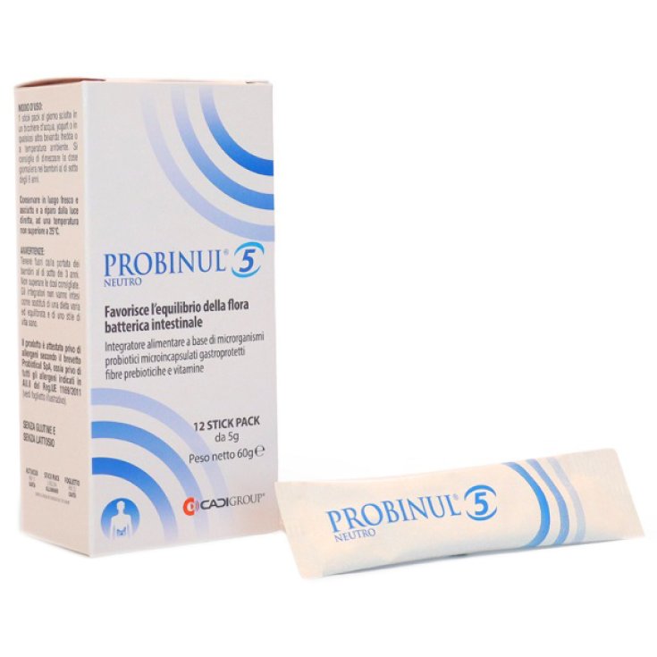 Probinul 5 Neutro 12 sobres