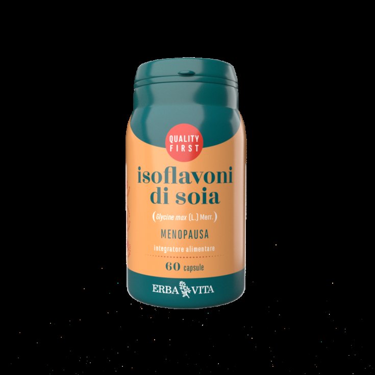 ErbaVita Monoplant Cápsulas Isoflavonas De Soja Complemento Alimenticio 60 Cápsulas