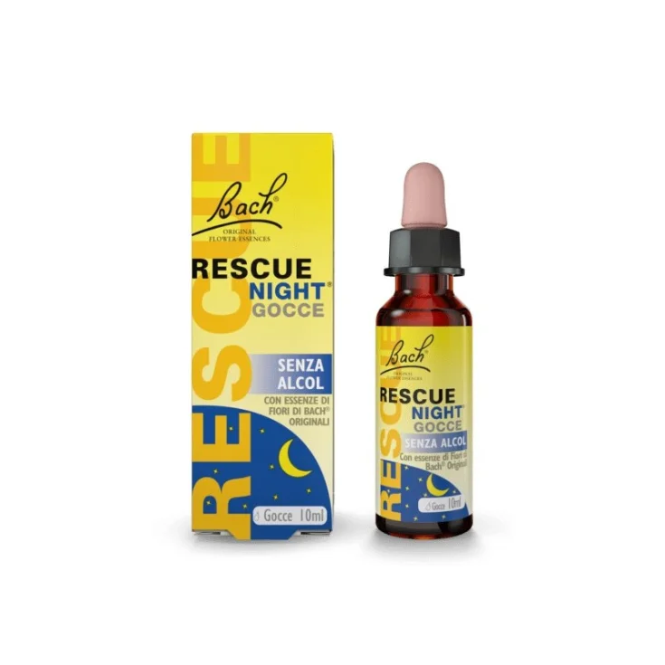 Bach Rescue Night Gotas Sin Alcohol 10ml