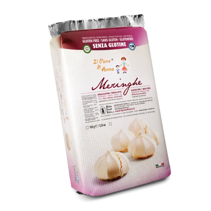 Il Pane Di Anna Merengues Sin Gluten Sin Leche 100g