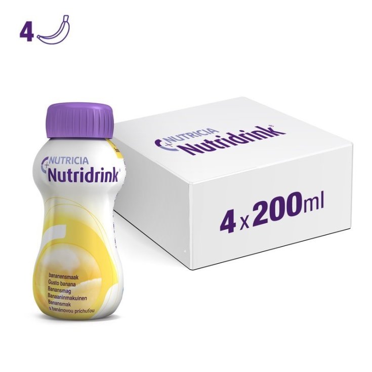 Nutridrink Banana Nutricia 4x200ml