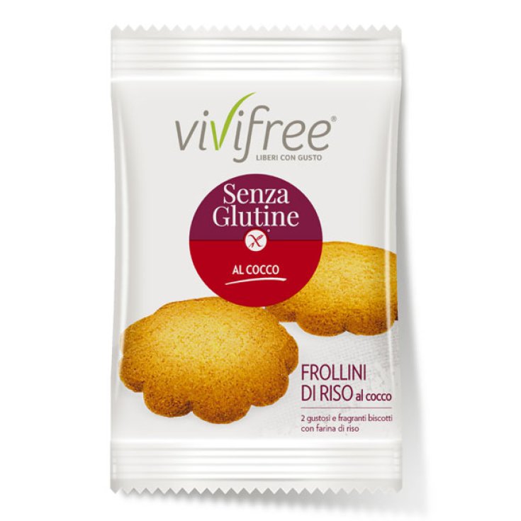 Vivifree Galletas De Mantequilla De Arroz Con Coco Sin Gluten 35g