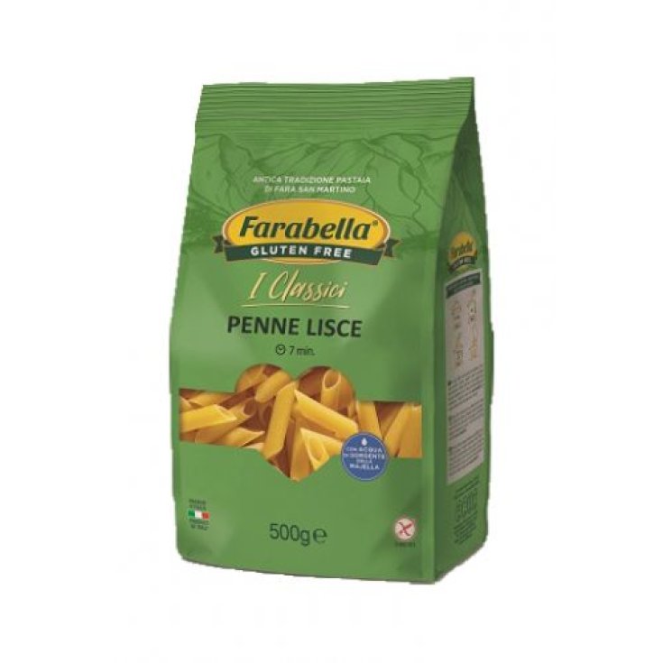 Farabella Penne Lisce Pasta Sin Gluten 500g