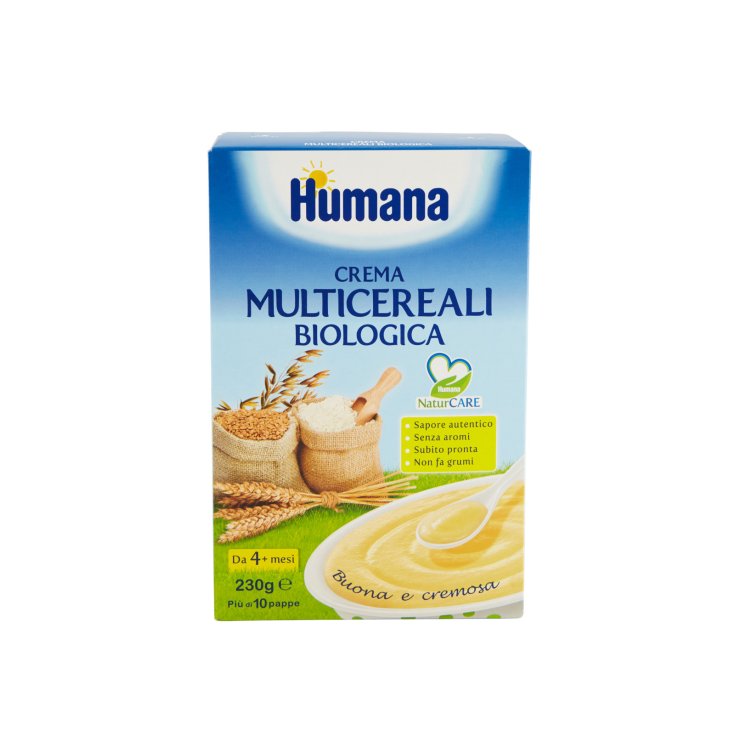 Crema Multicereales Orgánica Humana 230g