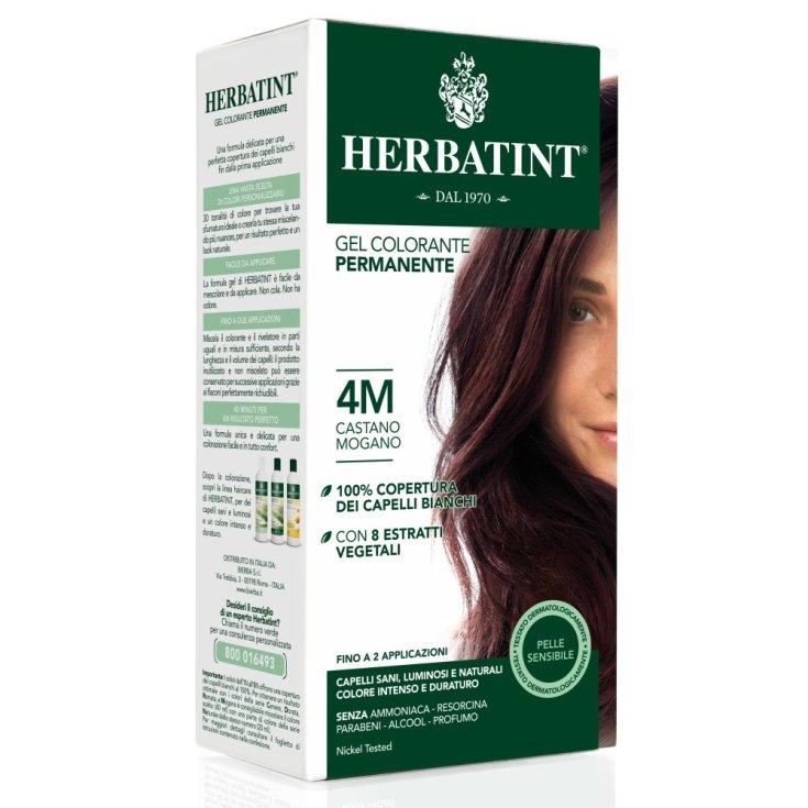 Herbatint Tinte Natural Matiz 4m Castaño Caoba 135ml