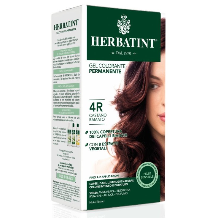 Herbatint Tinte Natural Matiz 4r Castaño Castaño 135ml