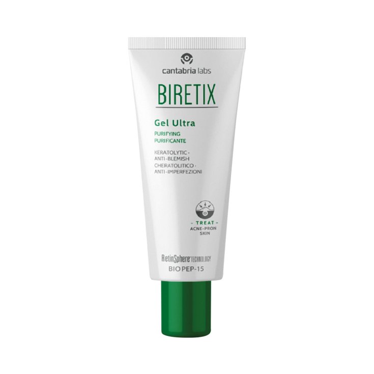 BiRetix Ultra Gel Exfoliante Hidratante Calmante Para Pieles Sensibles Con Acné 50ml