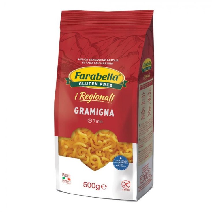 Farabella Gramigna Pasta Sin Gluten 500g