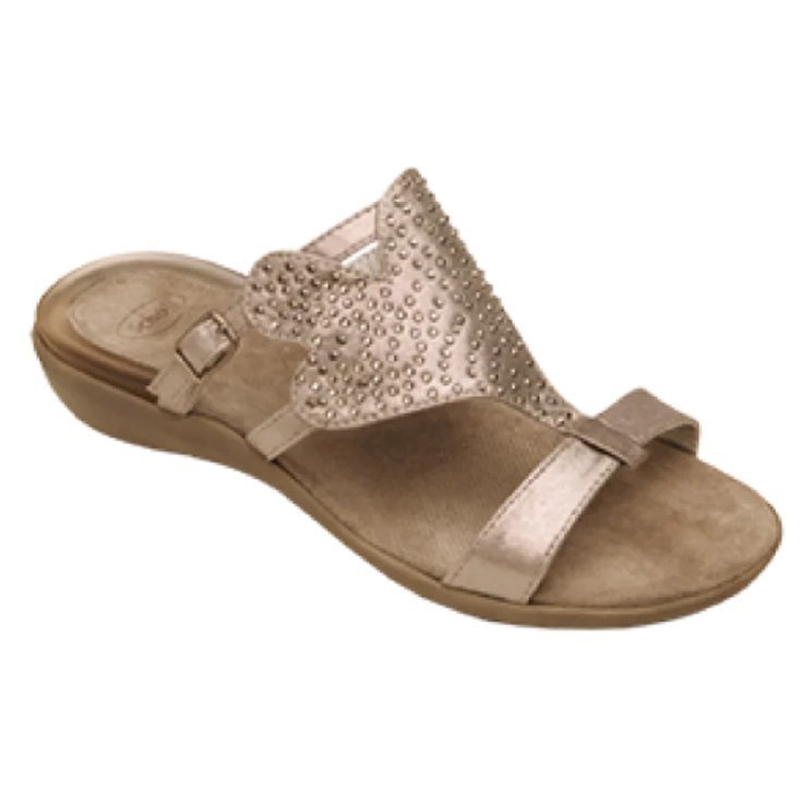 Dr. Scholl's Cersei Sandalia Simil Piel Y Pequeñas Piezas Color Plata Talla 41