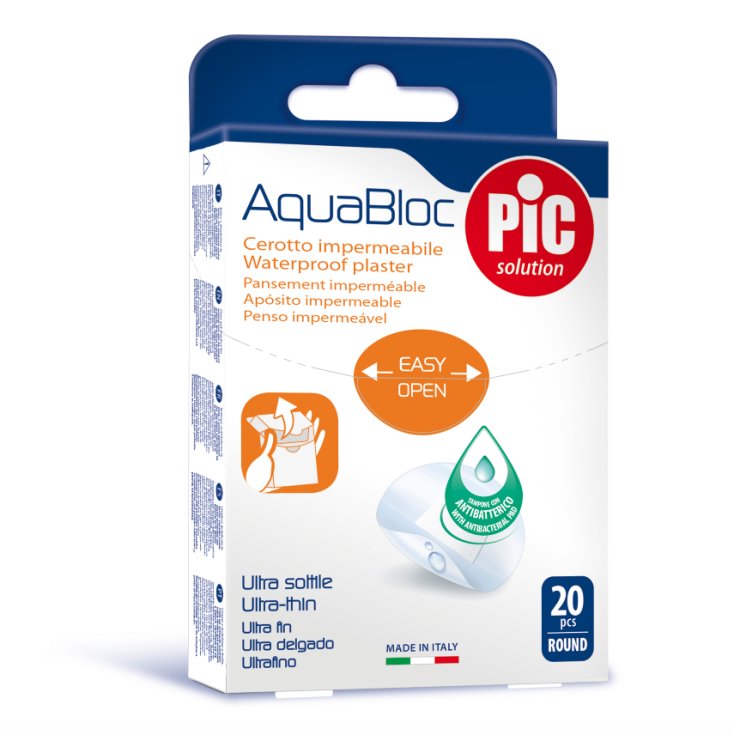 Pic Apósitos Aquabloc Diámetro 22,5mm 20 Piezas