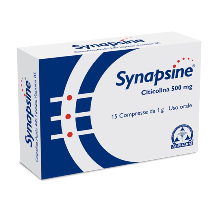 AB Pharm Synapsine Complemento Alimenticio 15 Comprimidos